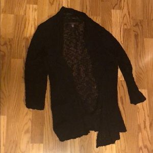 Black cardigan